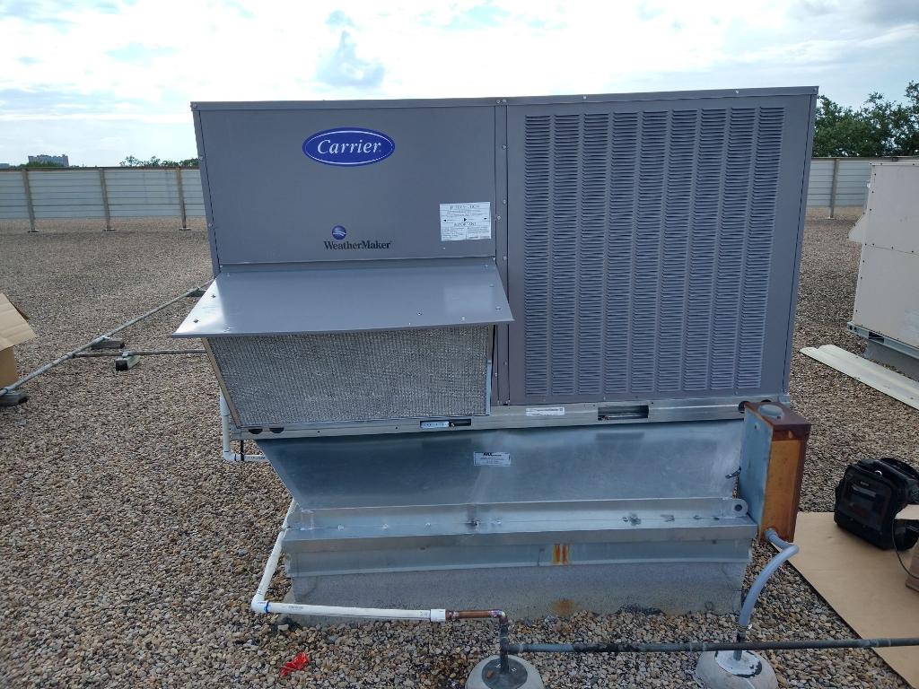 Carrier WeatherMaker HVAC rooftop unit